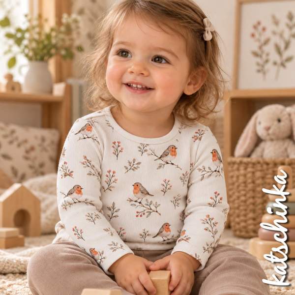 Ribjersey Rotkehlchen 7200 schmale Rippen