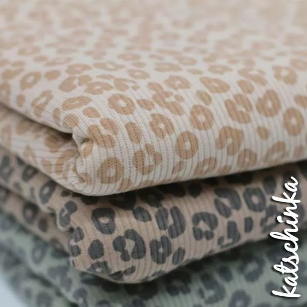 Ribjersey Leo hellbeige 504 schmale Rippen