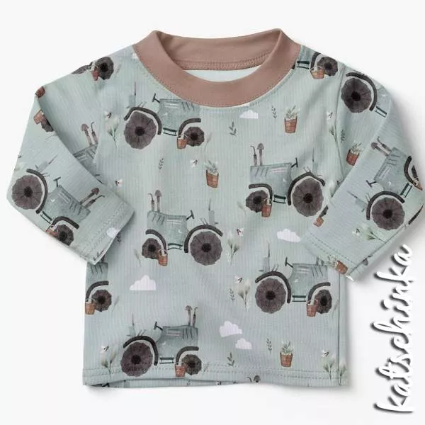 Ribjersey Treckertour Rippjersey schmale Rippen