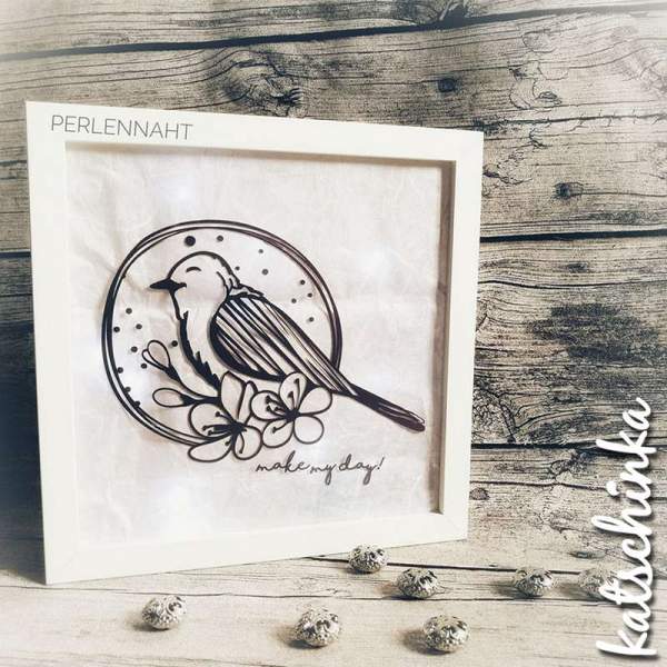 Sakura Vogel - #Plottdatei zum selber plotten