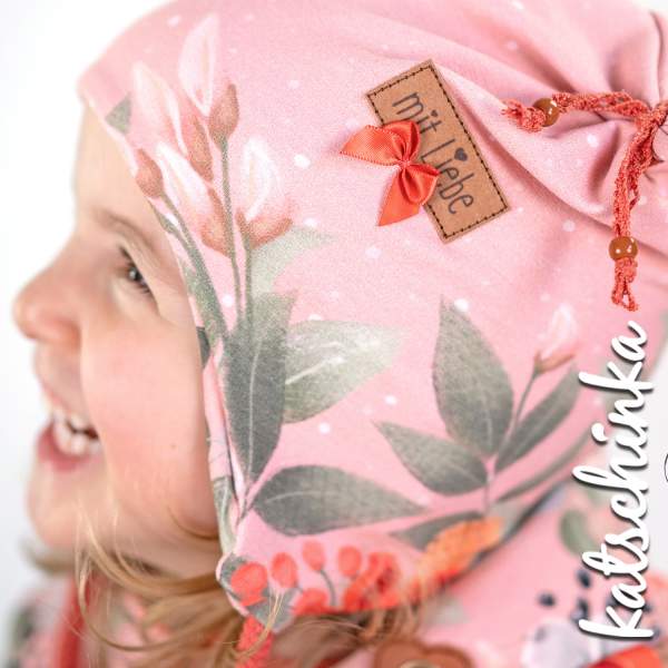 4er Set Schleifchen mandarin