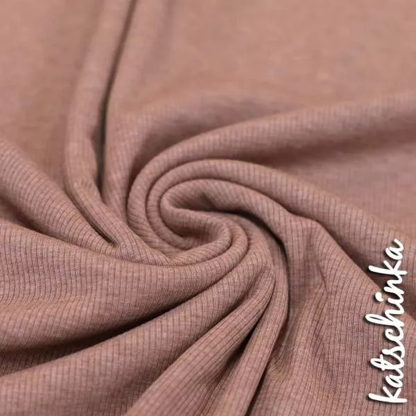 Soft Rippstrick Jersey schmale Rippe | Rippenjersey | Ökotex | Gerippte Baumwolle Meterware | Stoff Kinder Babykleidung