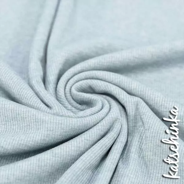 Soft Rippstrick Jersey schmale Rippe | Rippenjersey | Ökotex | Gerippte Baumwolle Meterware | Stoff Kinder Babykleidung