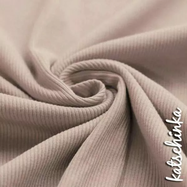 Soft Rippstrick Jersey schmale Rippe | Rippenjersey | Ökotex | Gerippte Baumwolle Meterware | Stoff Kinder Babykleidung