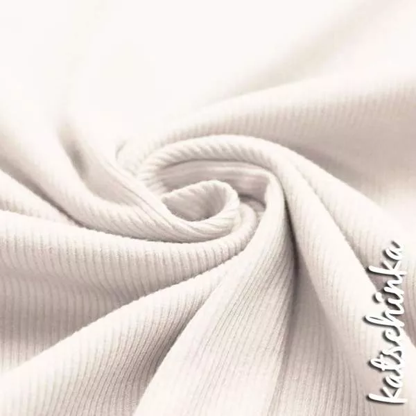 Soft Rippstrick Jersey schmale Rippe | Rippenjersey | Ökotex | Gerippte Baumwolle Meterware | Stoff Kinder Babykleidung