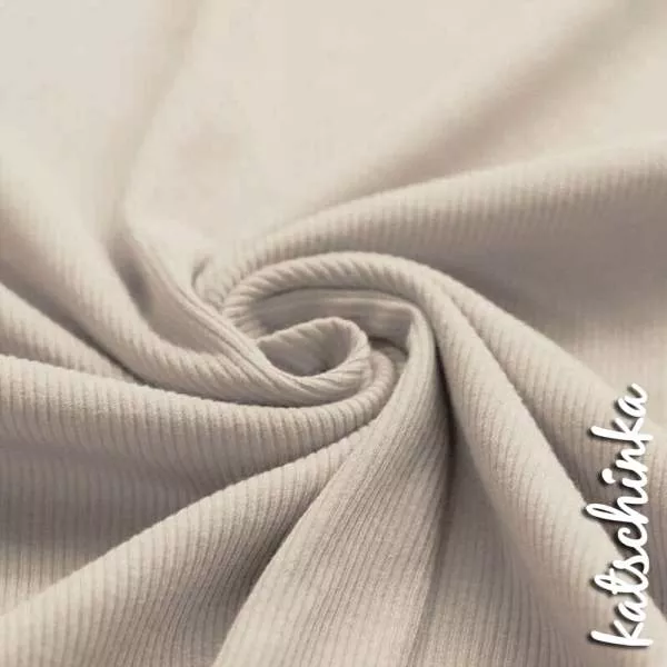 Soft Rippstrick Jersey schmale Rippe | Rippenjersey | Ökotex | Gerippte Baumwolle Meterware | Stoff Kinder Babykleidung