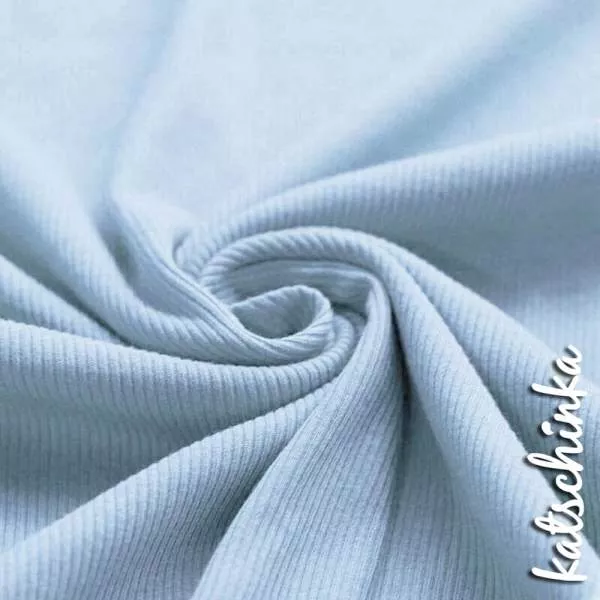 Soft Rippstrick Jersey schmale Rippe | Rippenjersey | Ökotex | Gerippte Baumwolle Meterware | Stoff Kinder Babykleidung