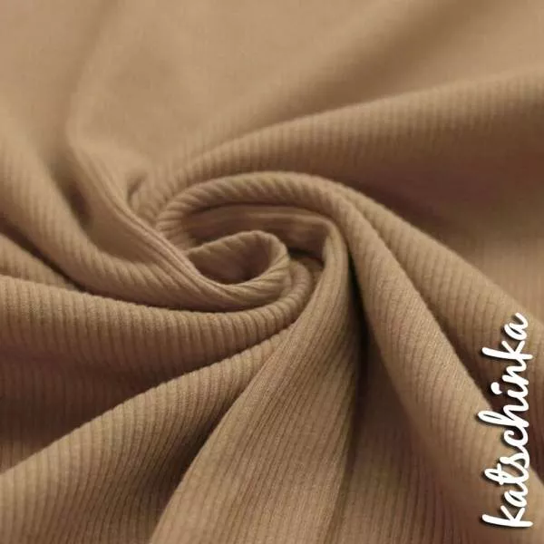 Soft Rippstrick Jersey schmale Rippe | Rippenjersey | Ökotex | Gerippte Baumwolle Meterware | Stoff Kinder Babykleidung