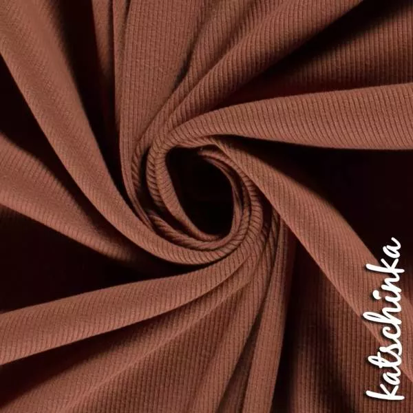 Soft Rippstrick Jersey schmale Rippe | Rippenjersey | Ökotex | Gerippte Baumwolle Meterware | Stoff Kinder Babykleidung