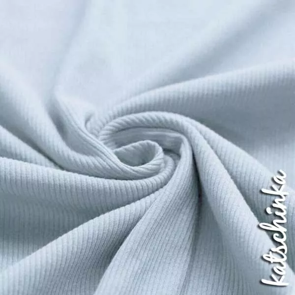 Soft Rippstrick Jersey schmale Rippe | Rippenjersey | Ökotex | Gerippte Baumwolle Meterware | Stoff Kinder Babykleidung