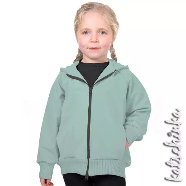 Softshell Stoff Meterware altgrün 122 | wasserabweisend, winddicht & warm | Outdoorstoff zum Nähen von Jacken & Softshell Hosen, Softshelloverall -