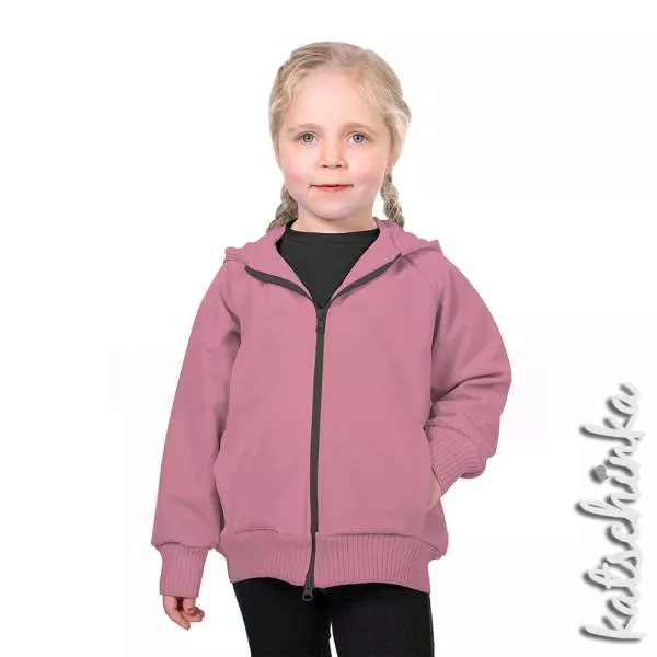 Softshell Stoff Meterware altrosa dunkel 113 | wasserabweisend, winddicht & warm | Outdoorstoff zum Nähen von Jacken & Softshell Hosen, Softshelloverall