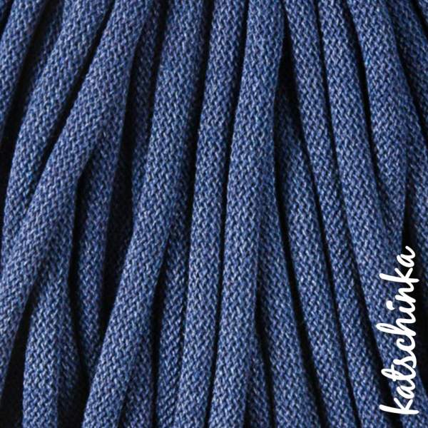 Strickschlauch denim Baumwollkordel 10mm für Hoodie