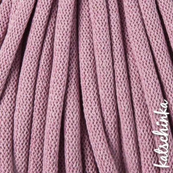 Strickschlauch dustypink Baumwollkordel 10mm für Hoodie