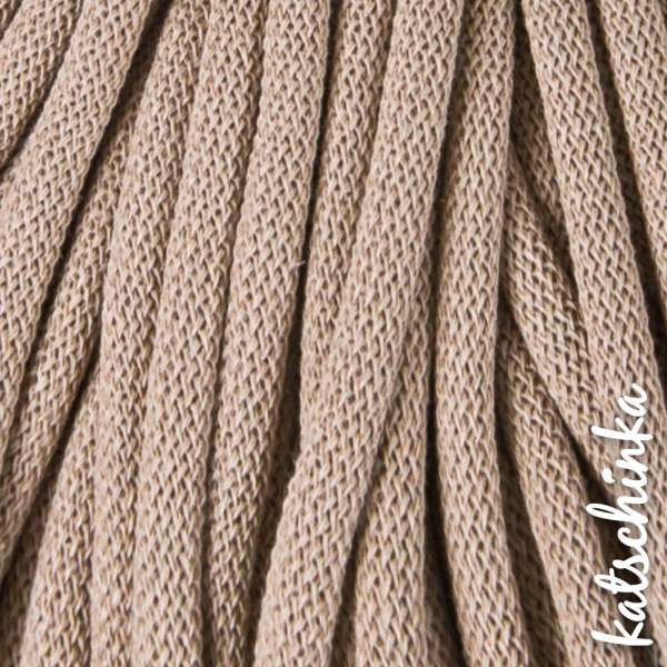 Strickschlauch sand Baumwollkordel 10mm für Hoodie