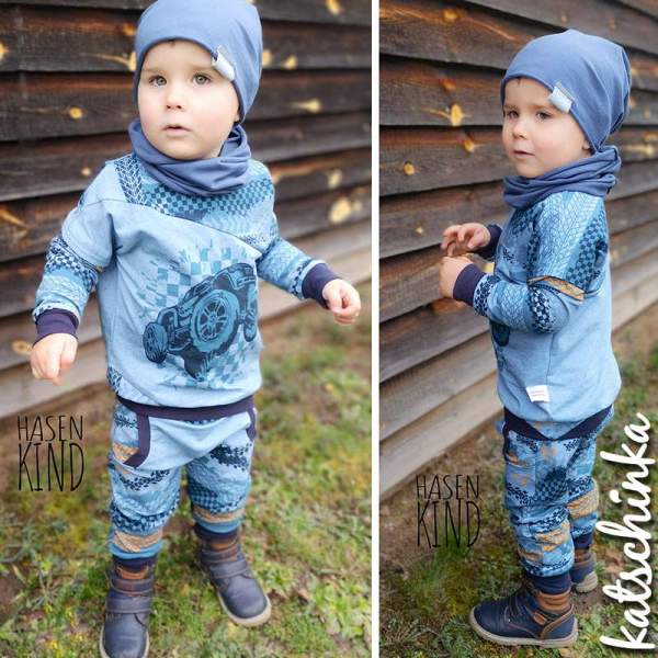 Bio Sommersweat #MonsterTruck - aqua