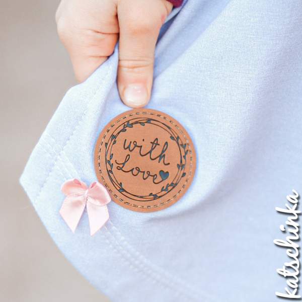 #Kunstleder Label - with Love