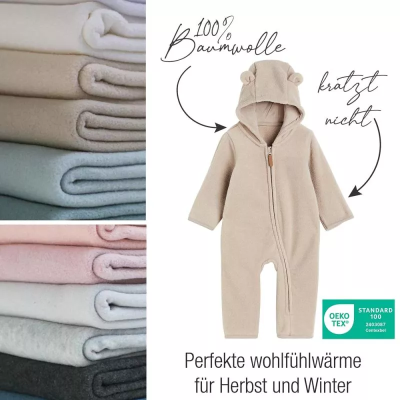 Baumwollfleece | Kuschelfleece | terracotta 713