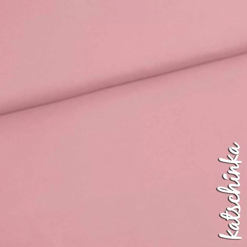 Bio Bündchenstoff altrosa als elastische Schlauchware von Fabrilogy