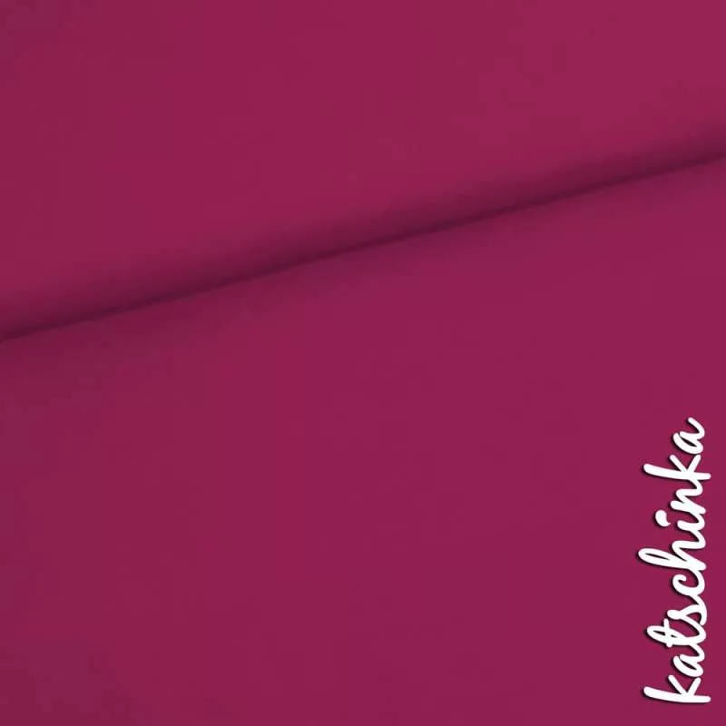 Bio Bündchenstoff beere als elastische Schlauchware von Fabrilogy
