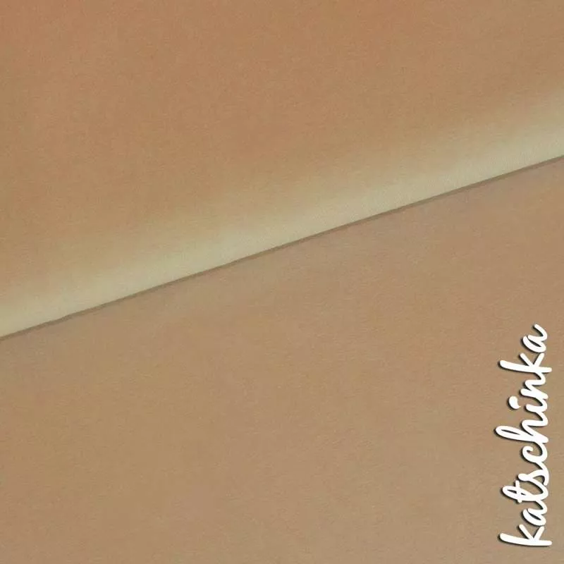 Bio Bündchenstoff cream als elastische Schlauchware von Fabrilogy