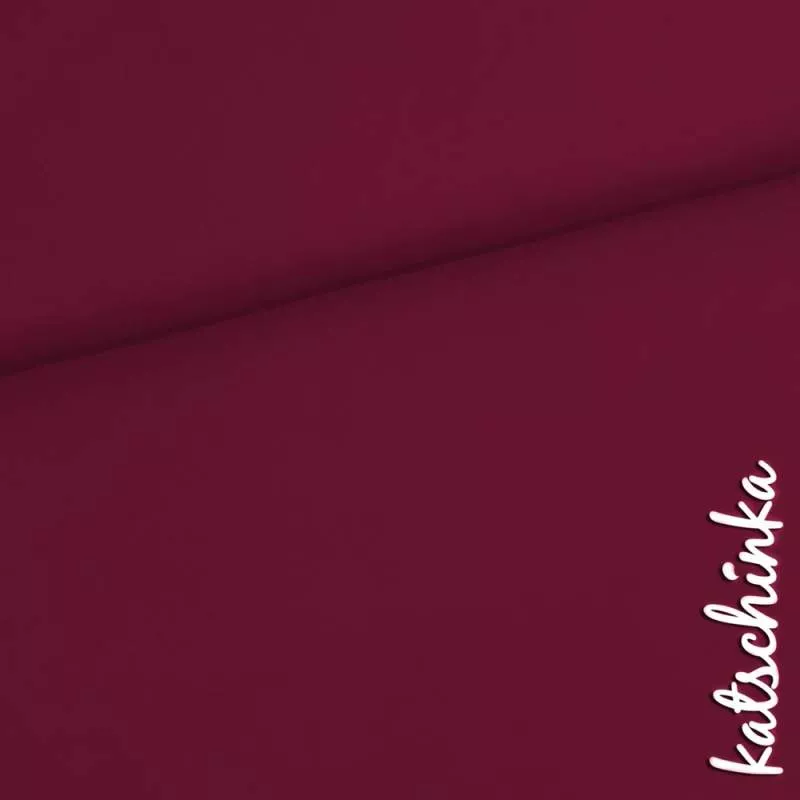 Bio Bündchenstoff beere als elastische Schlauchware von Fabrilogy