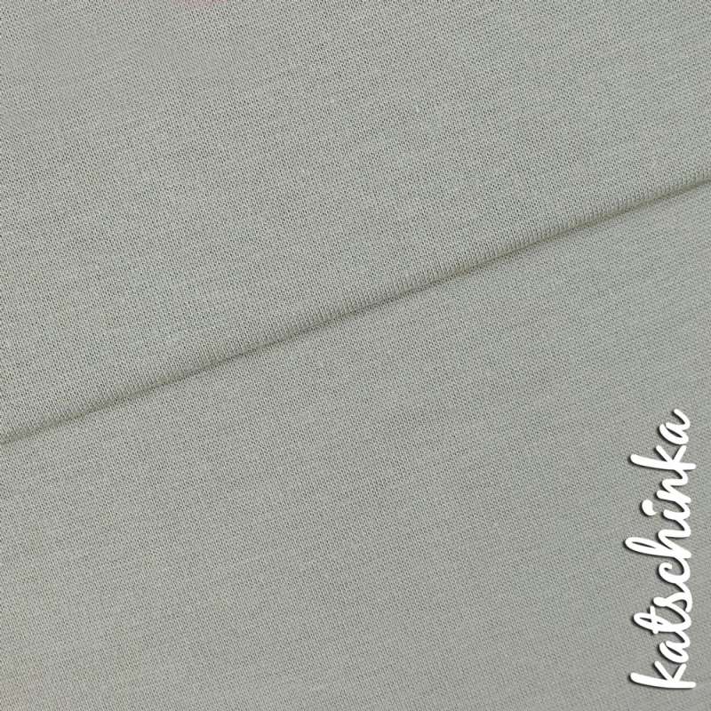 Bio Bündchenstoff grau als elastische Schlauchware von Fabrilogy