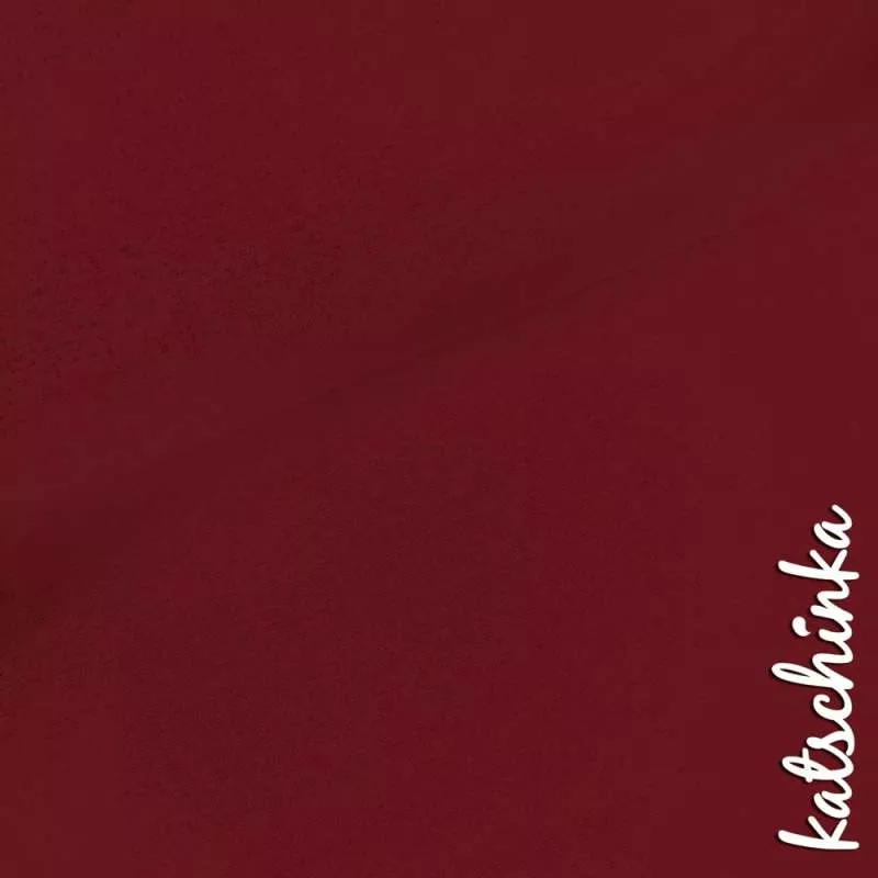 Bio Bündchenstoff kirschrot als elastische Schlauchware von Fabrilogy