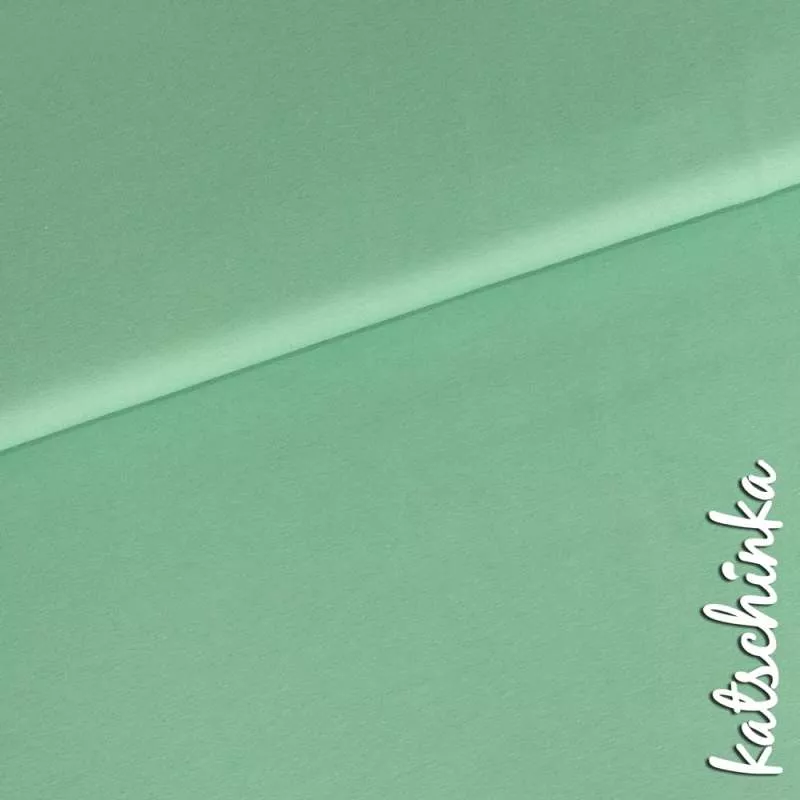 Bio Bündchenstoff pistazie als elastische Schlauchware von Fabrilogy