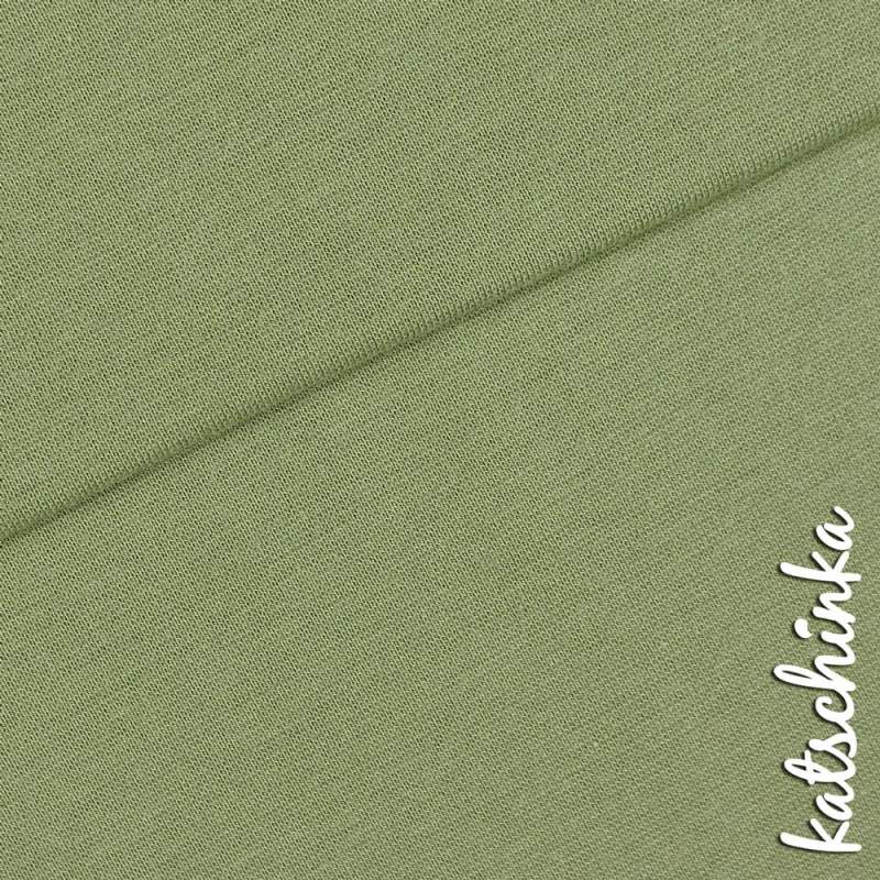 Bio Bündchenstoff sage als elastische Schlauchware von Fabrilogy