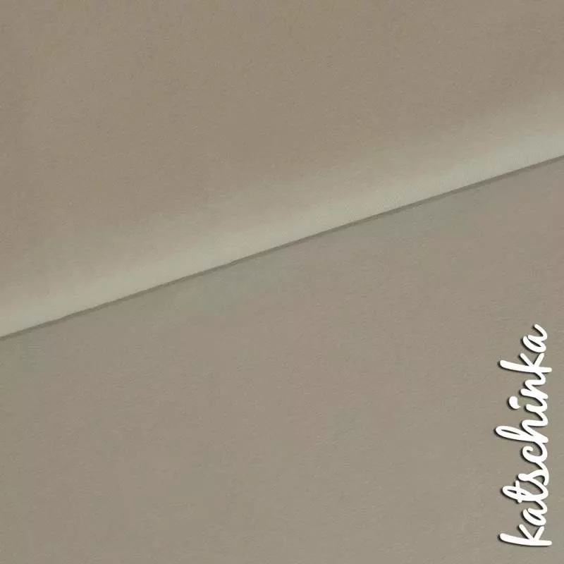Bio Bündchenstoff sand als elastische Schlauchware von Fabrilogy