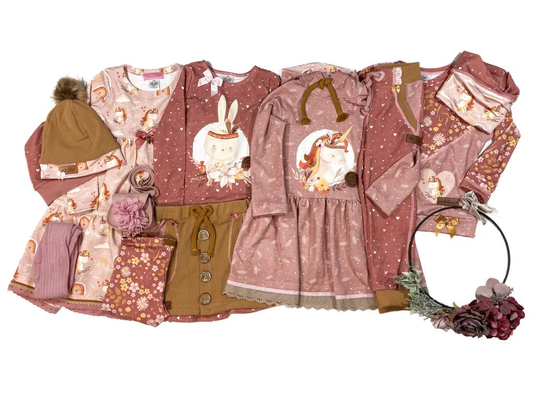 Bio Sommersweat #Boho Animals jeansoptik