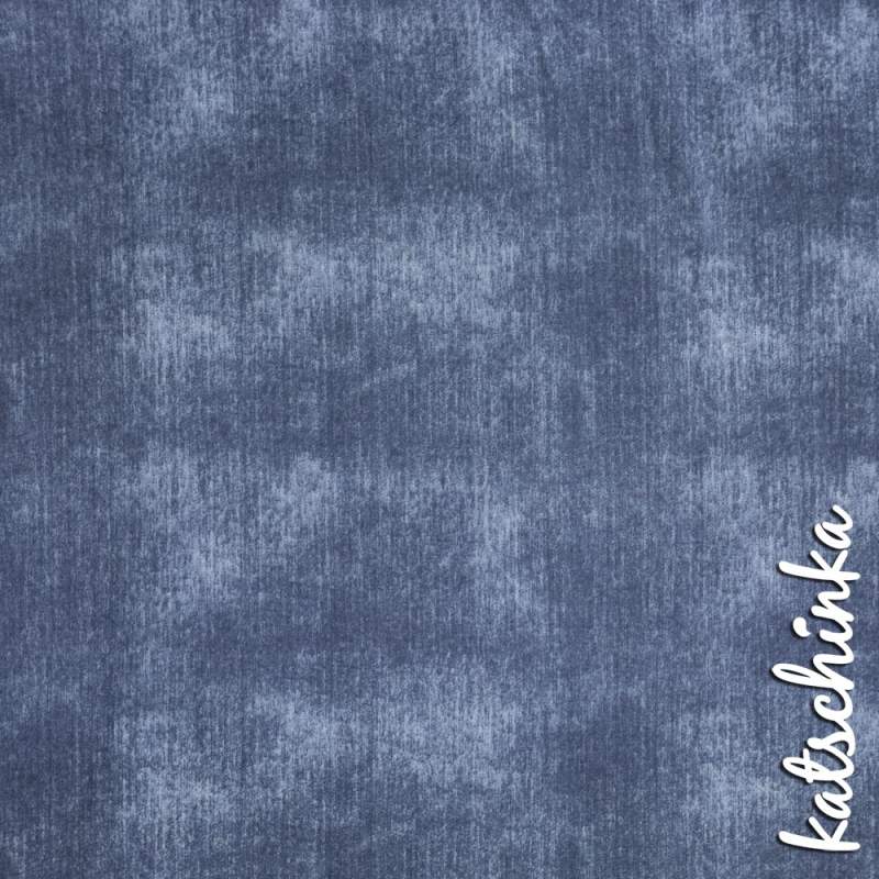 Jeans Jersey Stoff in marine Jeansoptik als elastische Meterware zum Nähen von Hosen, Kleidern und Kinderbekleidung