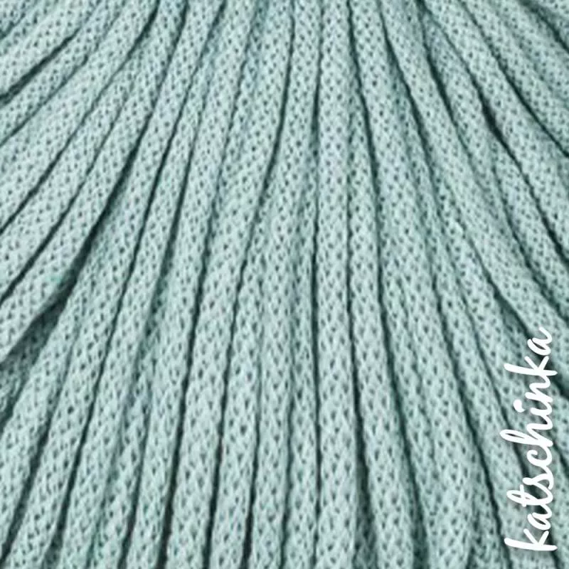 Strickschlauch duckegg-blue Kordel Häkelschlauch 5mm für Schriftzug oder Hoodie