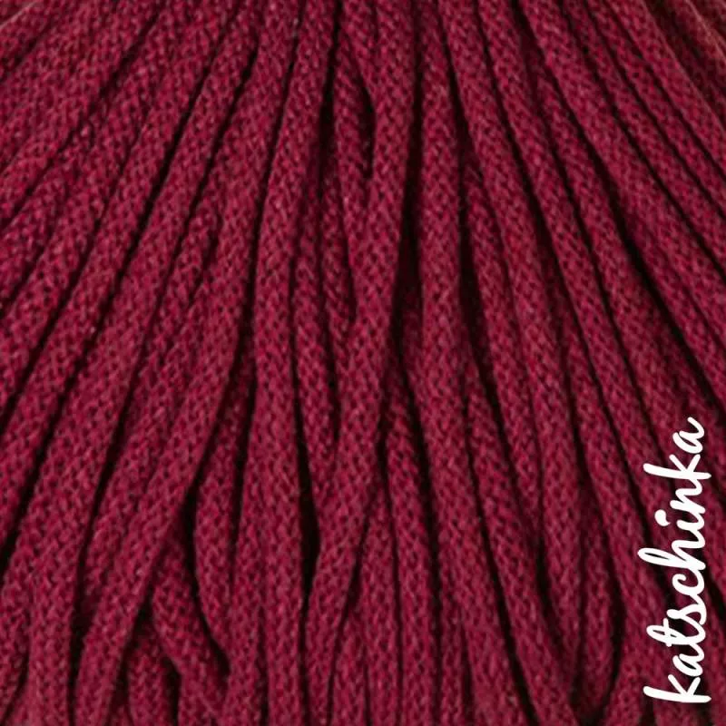Strickschlauch winered Kordel Häkelschlauch 5mm für Schriftzug oder Hoodie
