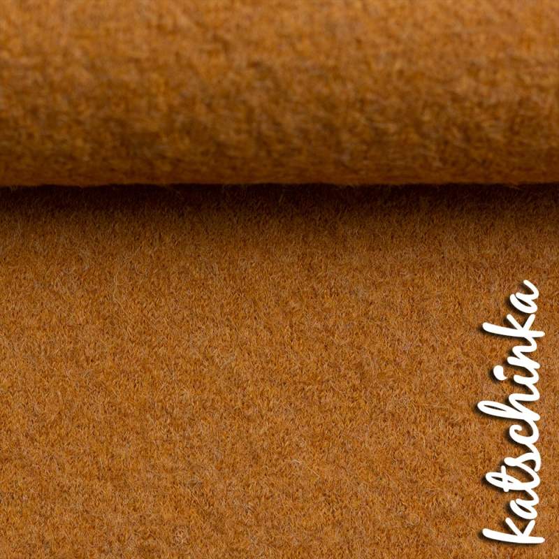 Wollstoff - Walk - goldgelb meliert 1314