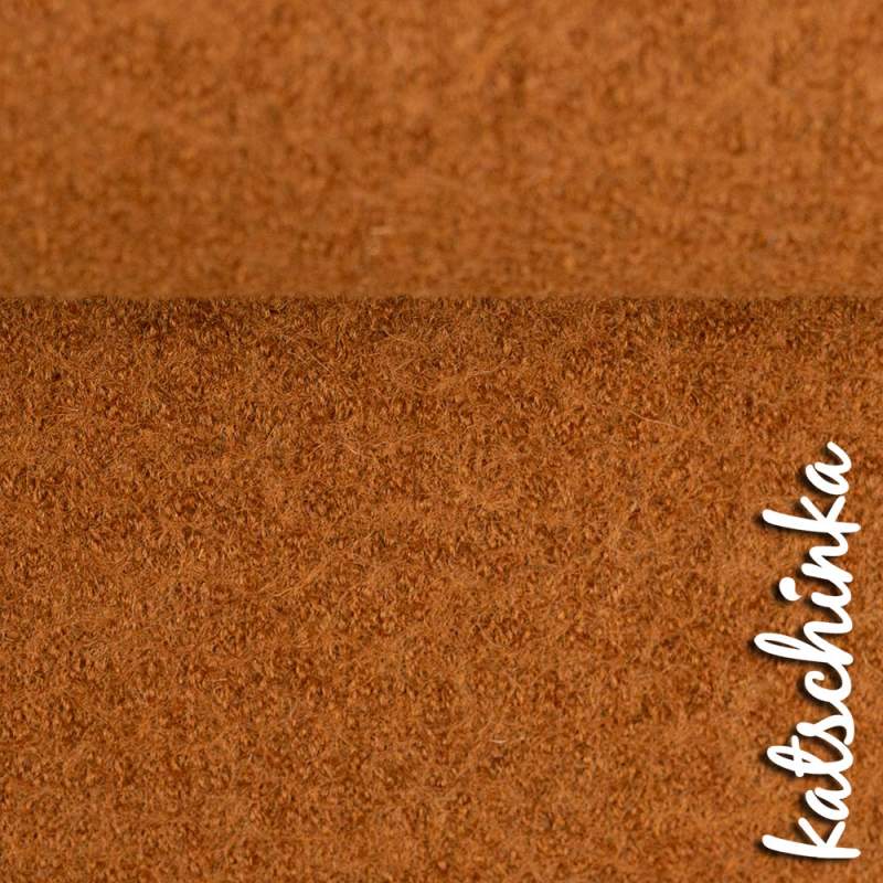Wollstoff - Walk - ocker meliert 1315