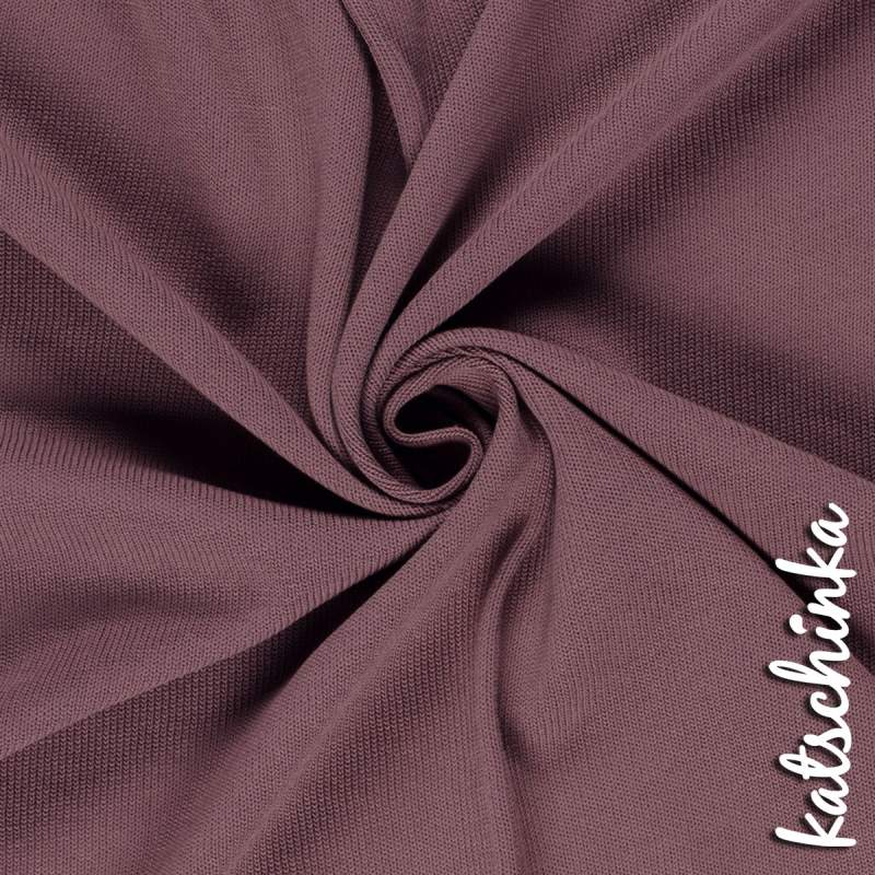 Babystrick | Baby Strickstoff | deep altmauve 0043 Baby Strickstoff 100% Baumwolle Feinstrick Baby Knit Strickstoff Meterware