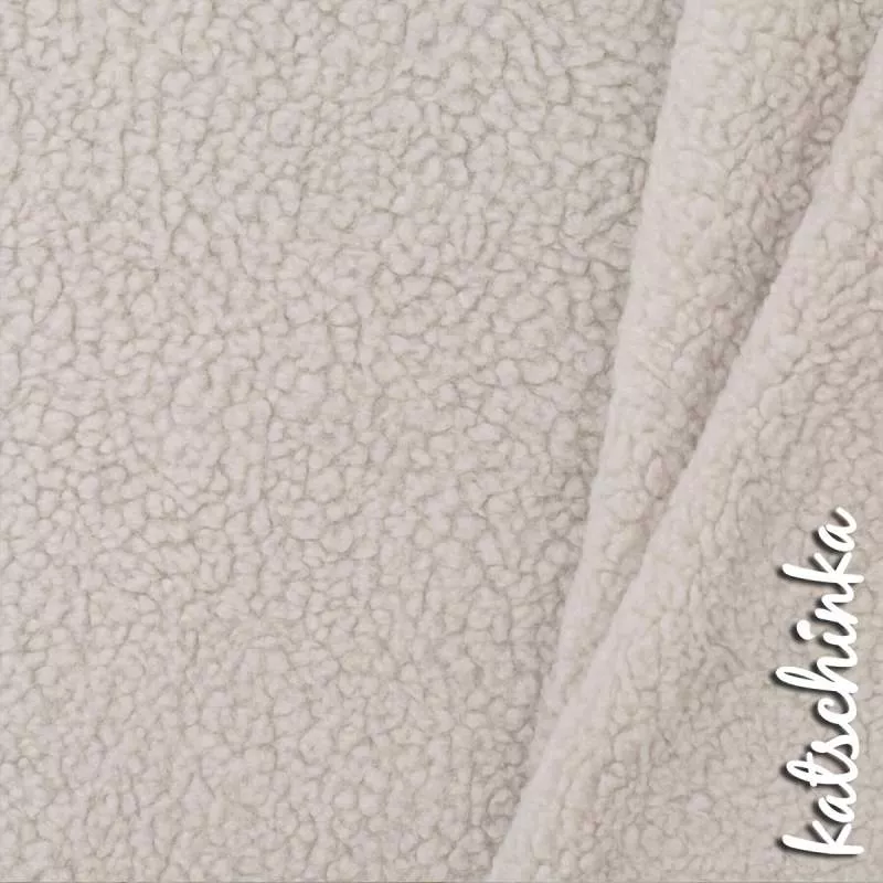Baumwoll Teddystoff Teddyfleece kuschelig weich