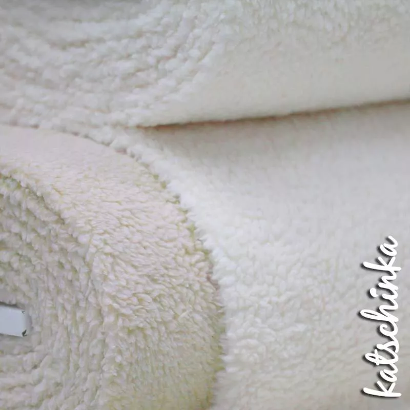 Teddyfleece Baumwolle für Kleidung und Kinderprojekte