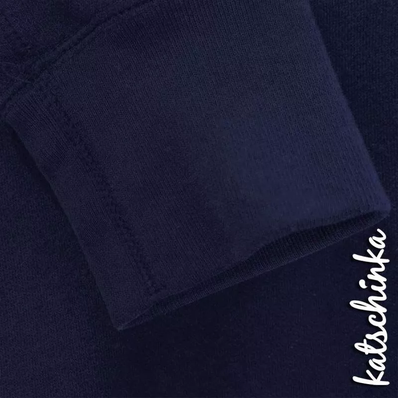 Bündchenstoff schwarz als formstabile Schlauchware