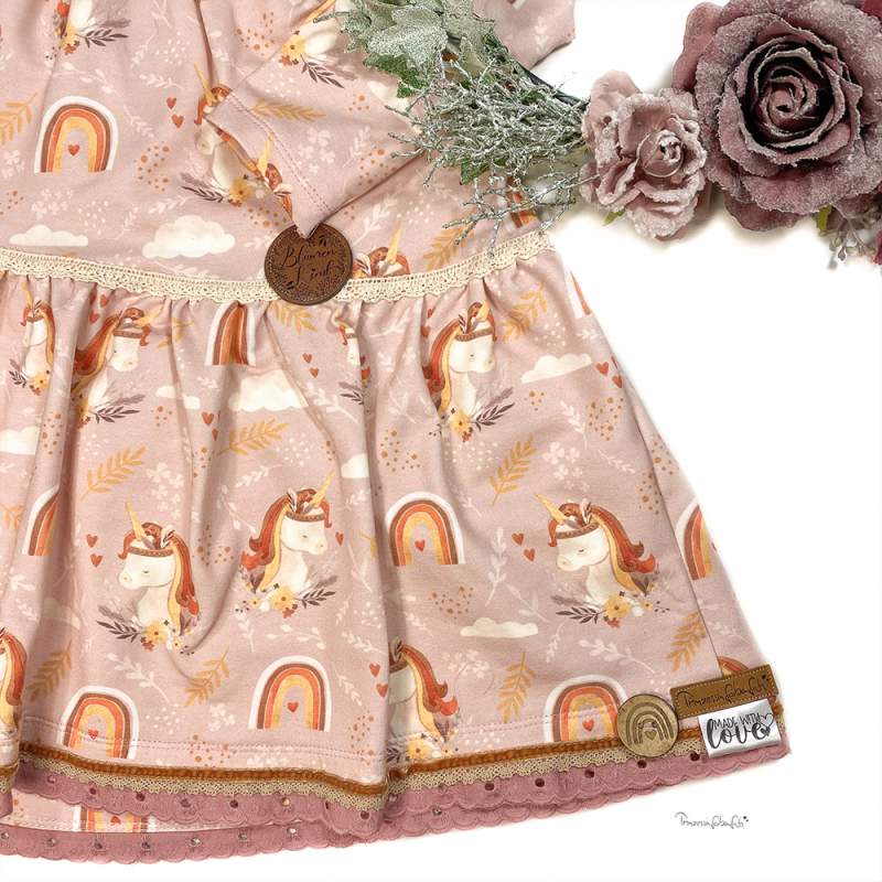 Bio Sommersweat #Rainbow Unicorn - Kopie