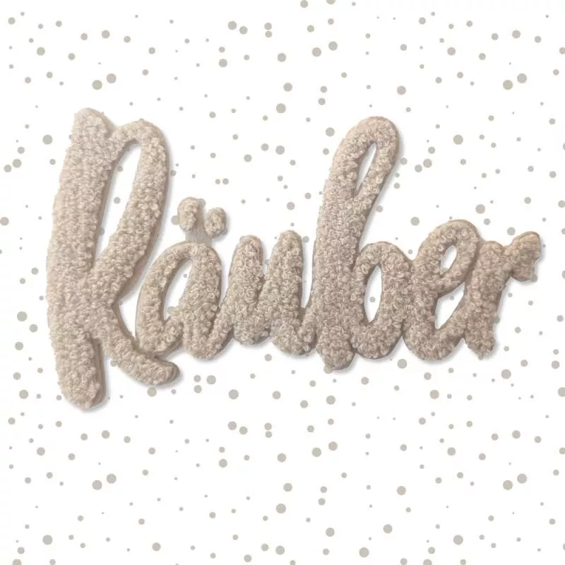 Loop-Patch / Chenille-Patch Räuber