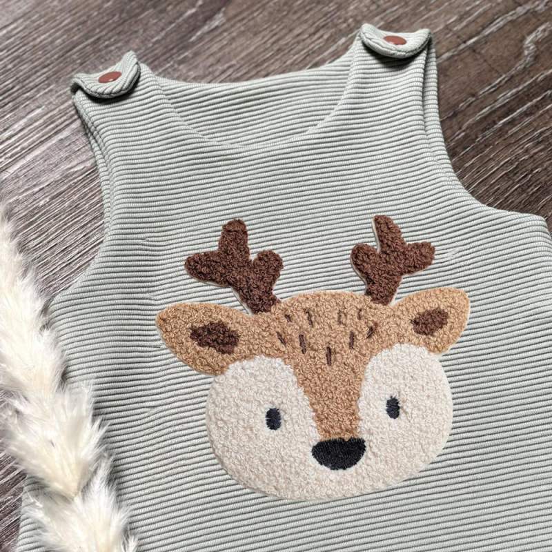 Detailaufnahme der weichen Chenille-Struktur