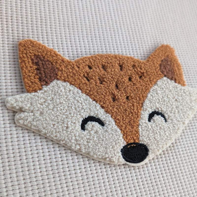 Loop-Patch / Chenille-Patch Fuchsi