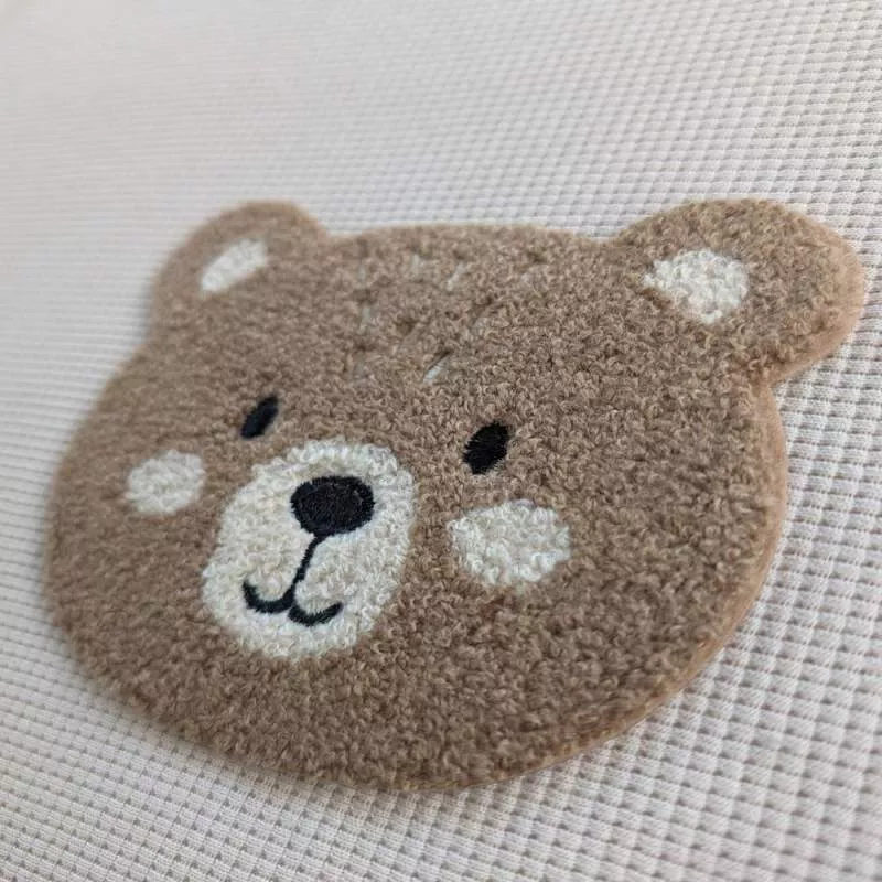 Loop-Patch / Chenille-Patch Bär