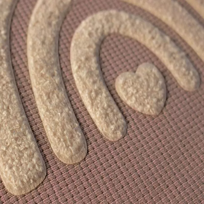 Loop-Patch / Chenille-Patch Regenbogen