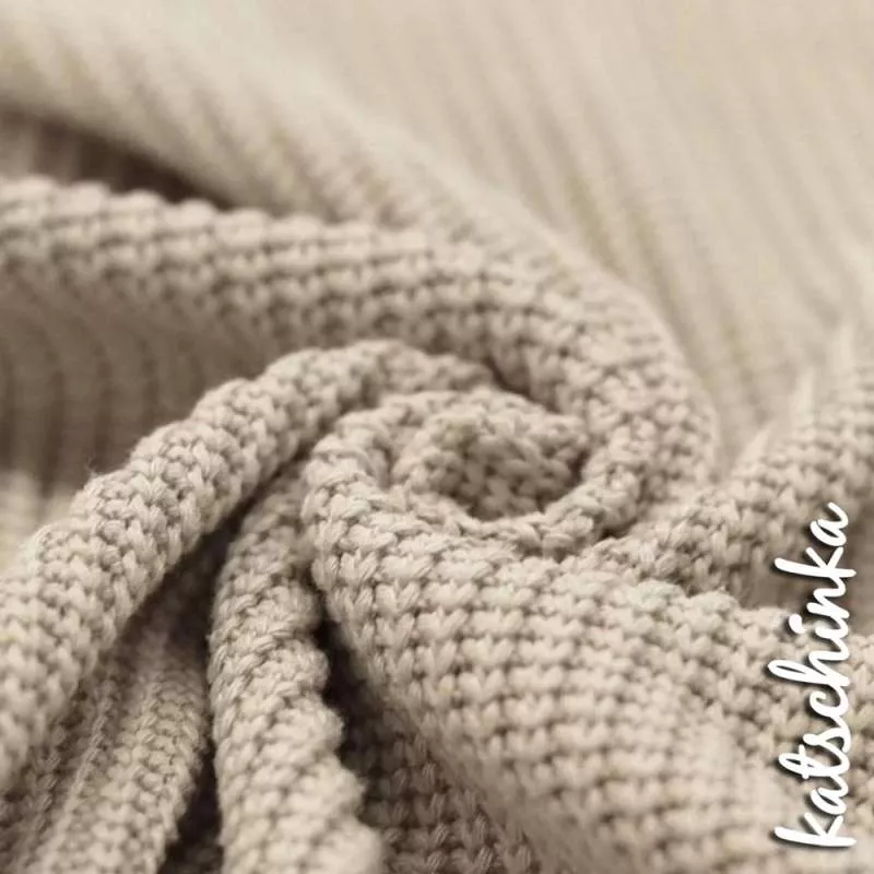 Grobstrickstoff, Baumwollstrick, Big Knit Stoff, Strickstoff Meterware, Stoff für Babydecke, DIY Strickstoff, Winterstoff Nähen, Babydecke Strick, Stoff für Mützen, Kuschelstoff Nähen, Baumwolle Strick, Kinderkleidung DIY, Oeko Tex Stoff,Big Knit Baumwoll
