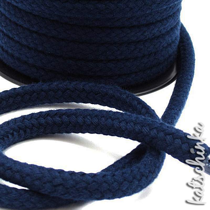 Kordel rund 10 mm dunkelblau