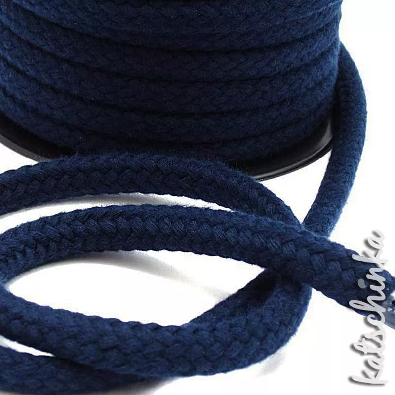 Kordel rund 10 mm dunkelblau